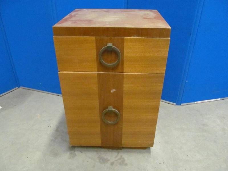lot 2 image: Vintage Bed Stand 16" x 14&quo...