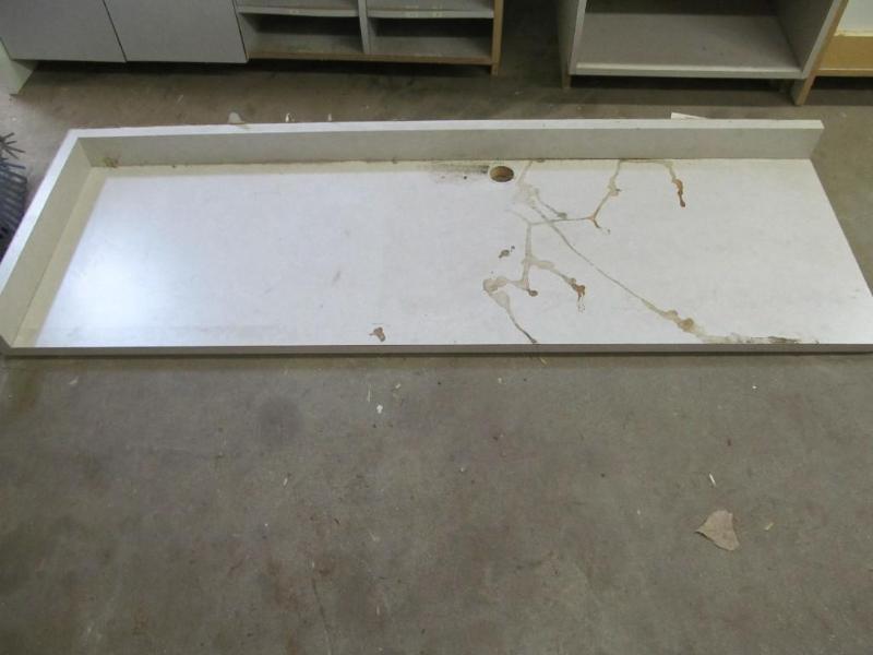 lot 43 image: Counter Top 78" Long, 25"...