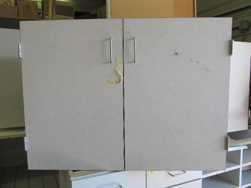 lot 50 image: Top Cabinet with 2 Doors, 38&quotW...