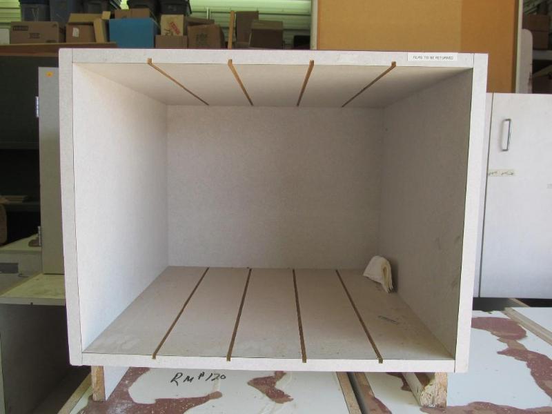 lot 56 image: Cabinet 24&quotW x 23&quotH x 23&...