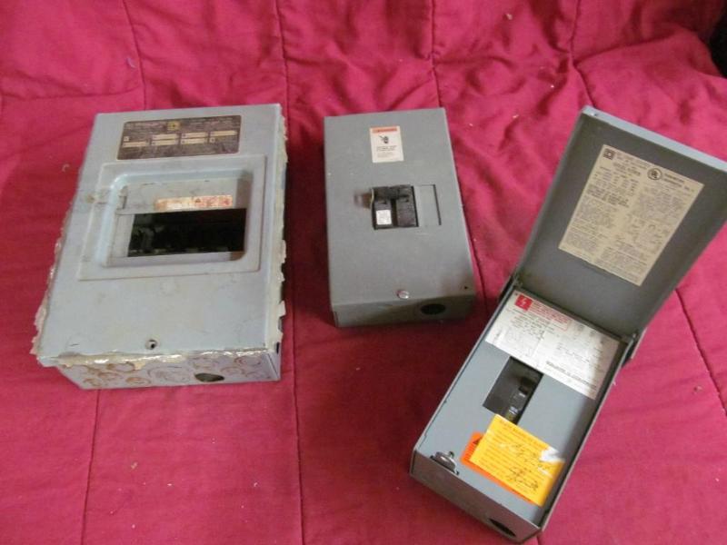 lot 94 image: 3 Electric Service Boxes...
