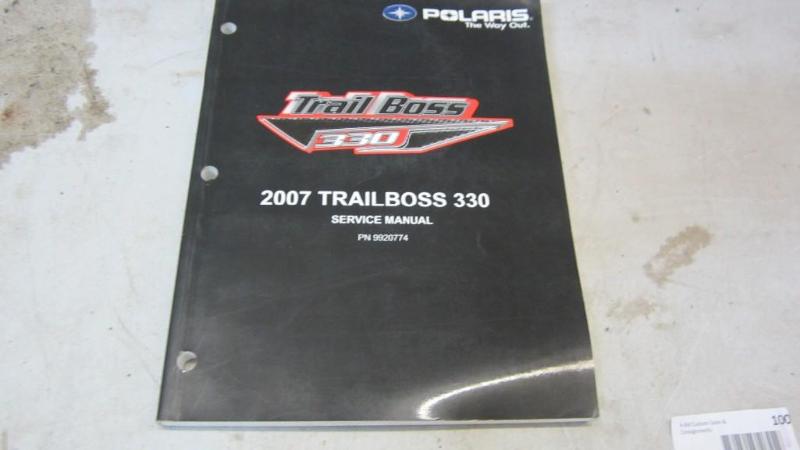 07 trailboss 330 manual...