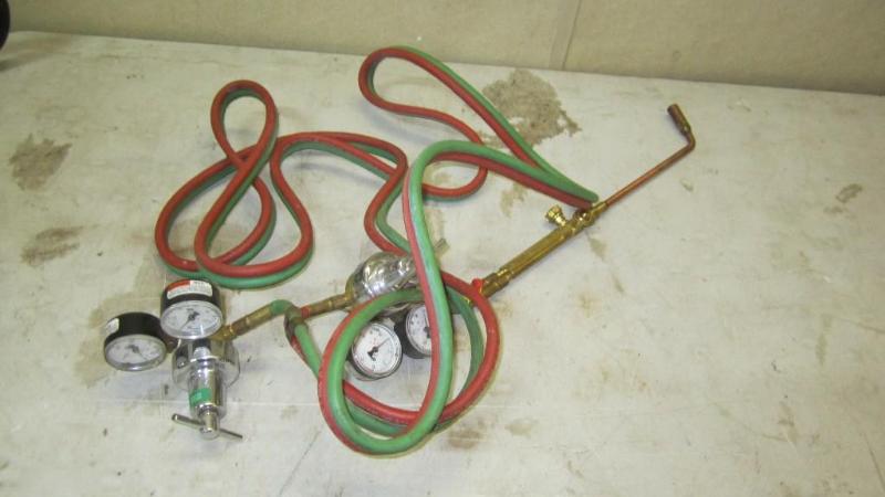Torch hose set with gauges...