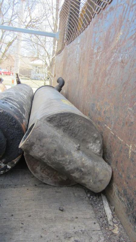 Telescoping dump truck cylinder...