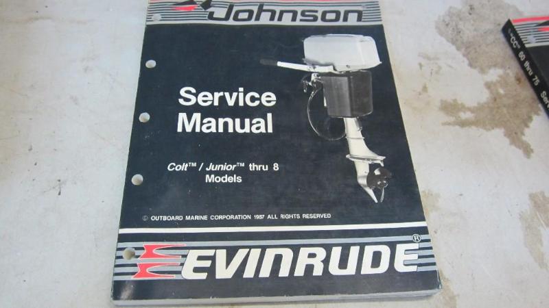 Johnson boat motor repair manual...