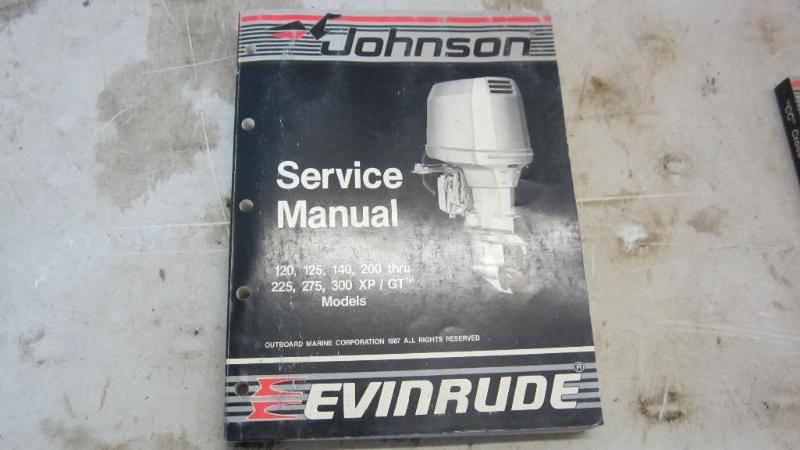 Johnson boat motor repair manual...