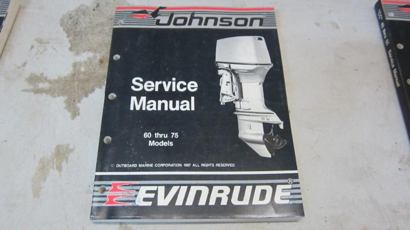 Johnson boat motor repair manual...