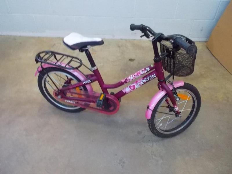 lot 34 image: 16" Everton, Mini 2, girls bik...