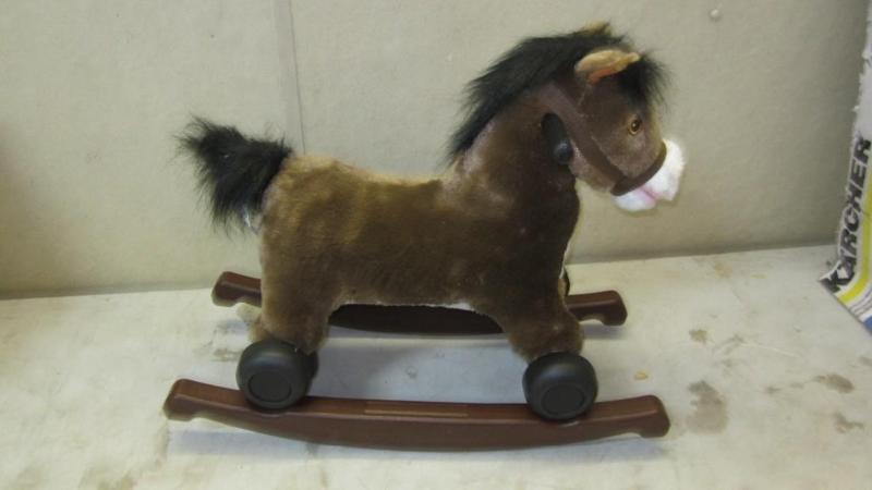 Rocking horse, looks new...