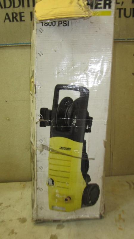 Karcher 1800 psi pressure washer, l...