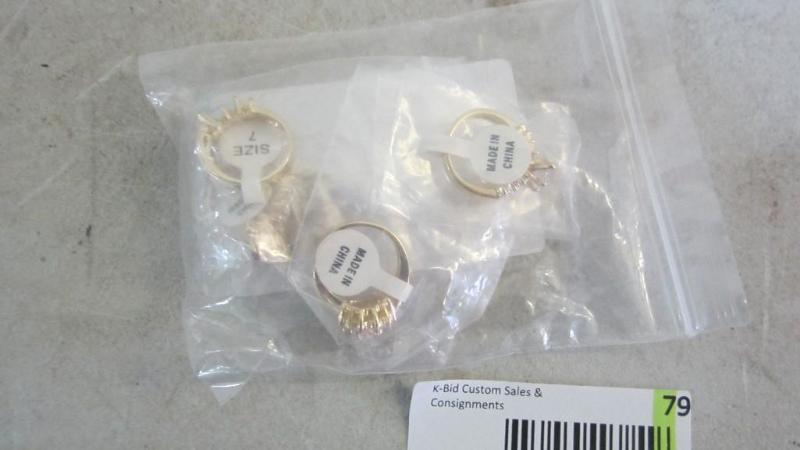 5 piece ring set...