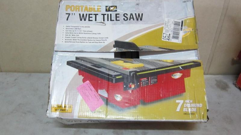 7&quot tile saw, parts or repair...