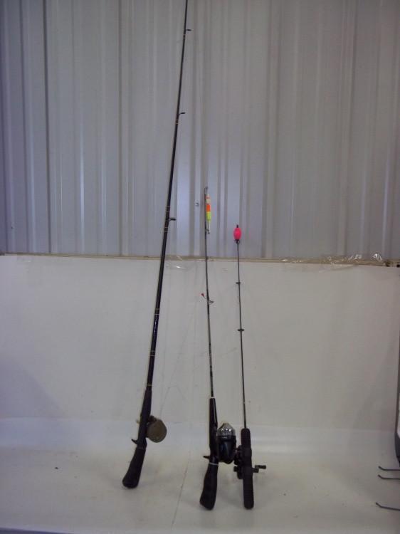 lot 109 image: Lot of 3 Fishing Rods...