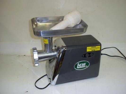 lot 14 image: LEM Meat Grinder Tested and works &...