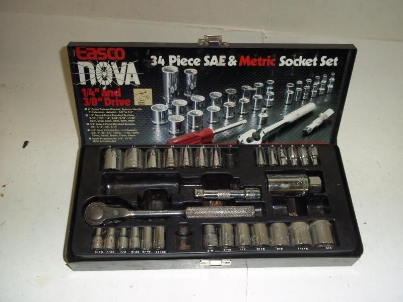 lot 142 image: SAE and Metric Socket Set...