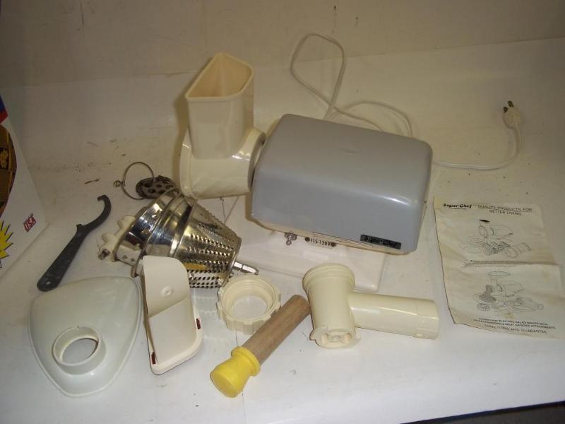 lot 174 image: Super Chef Electric Salad Maker...