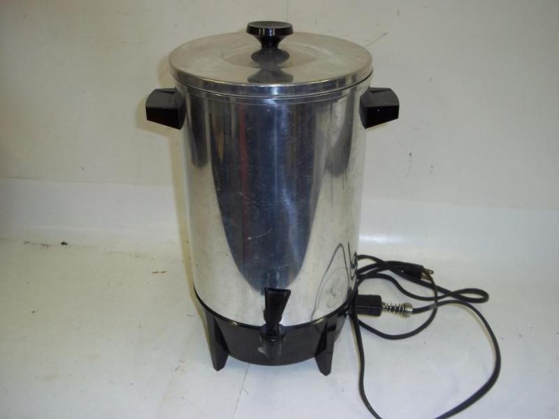 lot 178 image: 30 cup Perculating Coffee Pot...