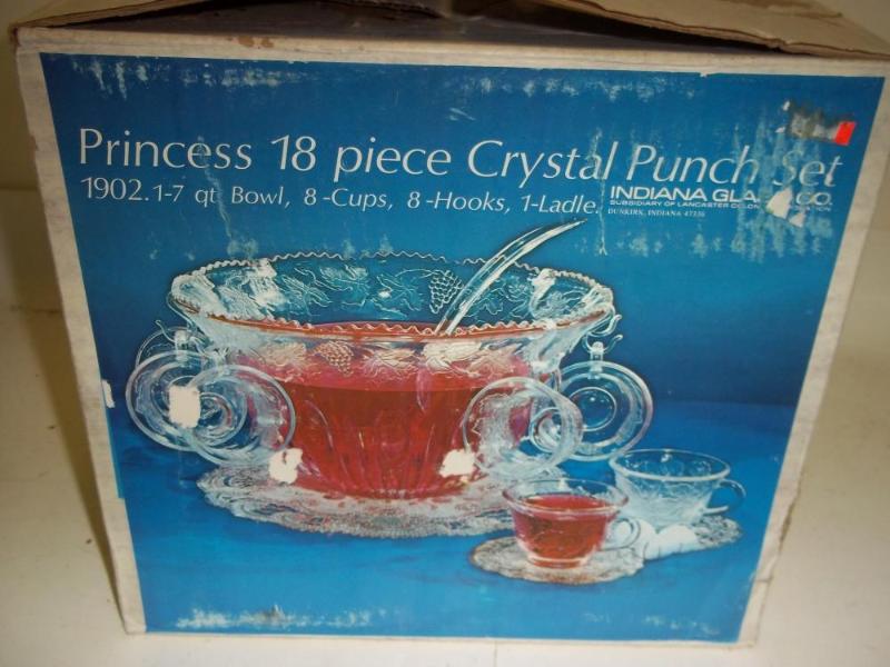 lot 195 image: Princess 18 Piece Punch Bowl Set...