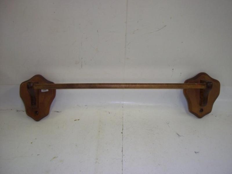 lot 209 image: Wood Towel Bar...