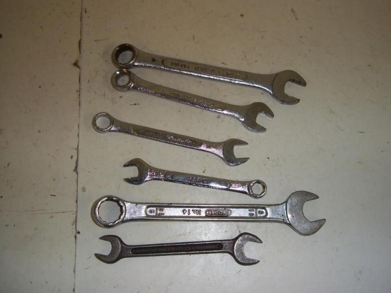 lot 232 image: 6 Wrenches...