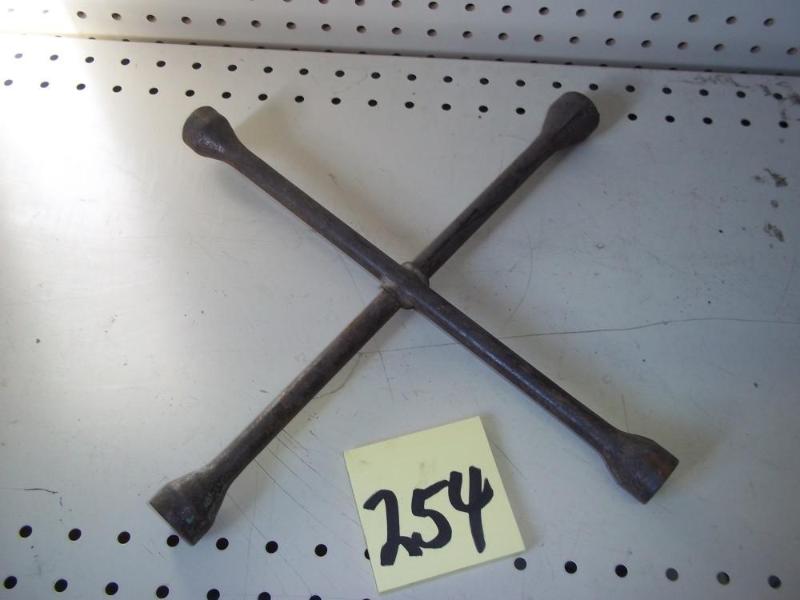 lot 254 image: Lug nut wrench...