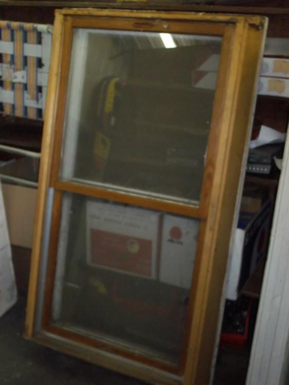 lot 260 image: Wood Window 32" x 54"...