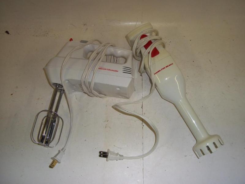 lot 268 image: Hamilton Beach Hand Mixer...