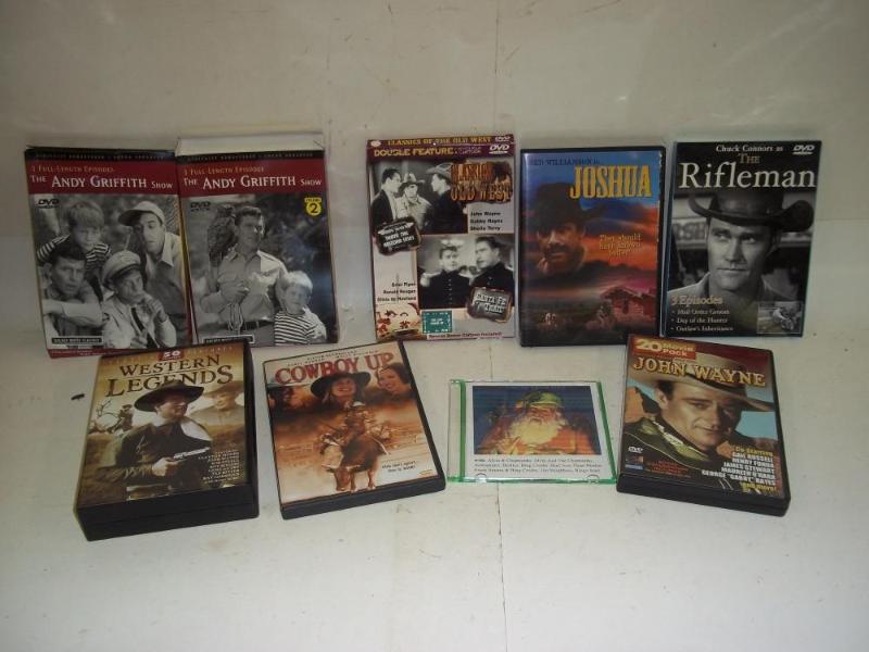 lot 278 image: Assortment of Western DVD Movies...