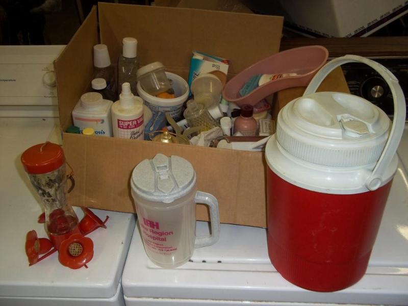lot 282 image: Assorted Items including Thermos an...