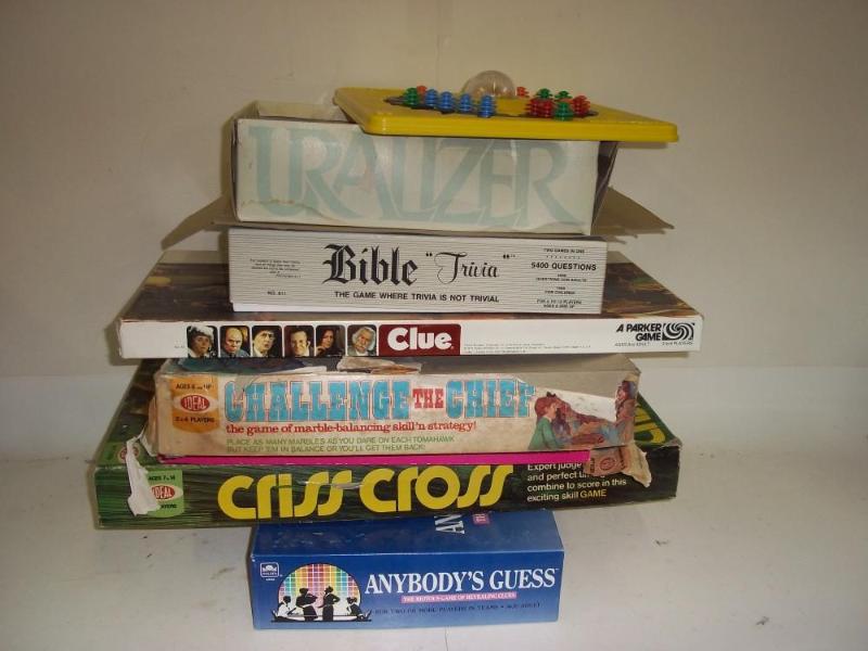 lot 290 image: Assorted Family Board Games...