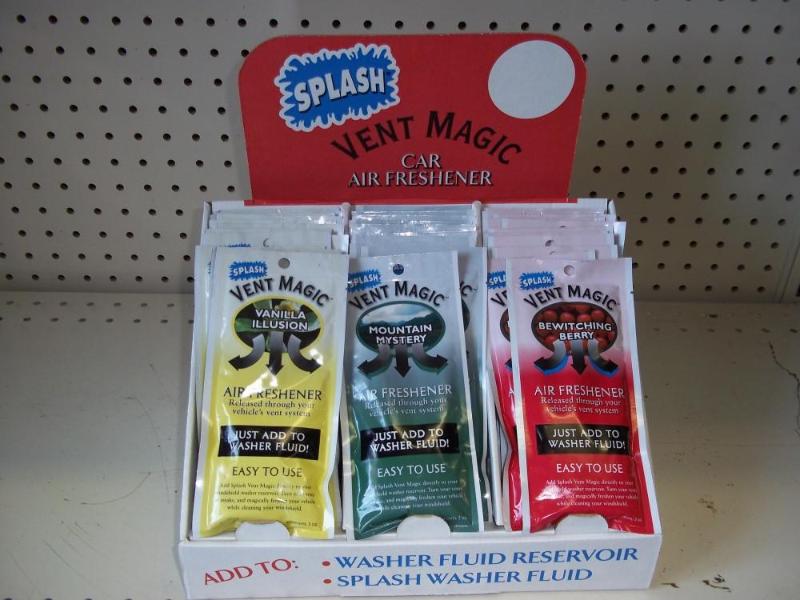 lot 32 image: NEW Splash Vent Magic Car Air Fresh...
