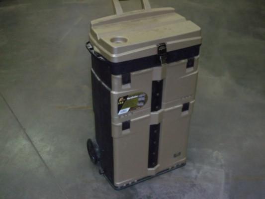 lot 44 image: Plano Pro WorkStation tool box on w...