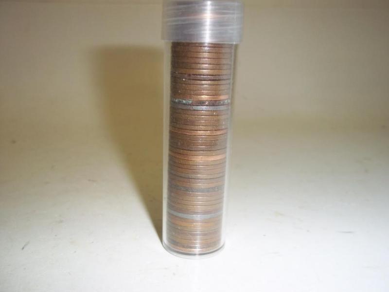 lot 61 image: Roll of Wheat Pennies may contain s...