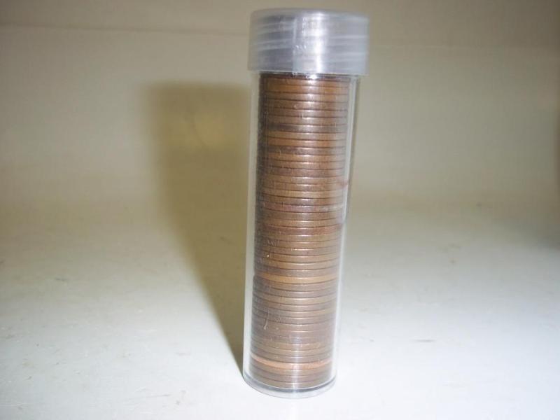 lot 68 image: Roll of Wheat Pennies may contain s...