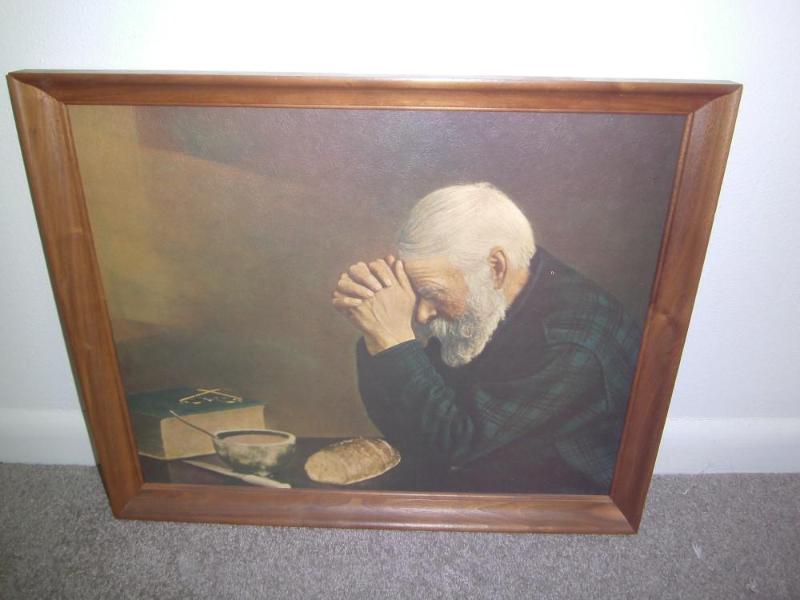 lot 75 image: Framed Print 17" x 21"...