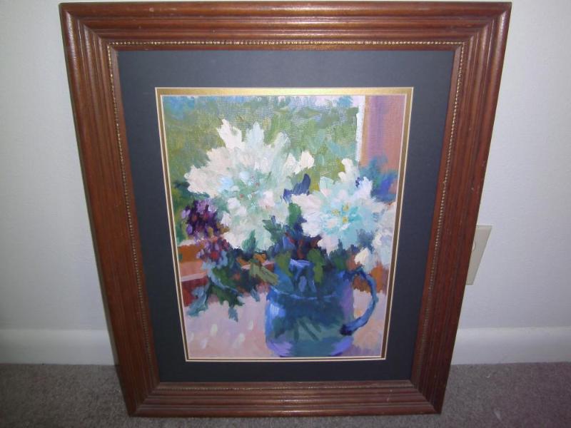 lot 77 image: Framed Hand Painted Artwork by loca...