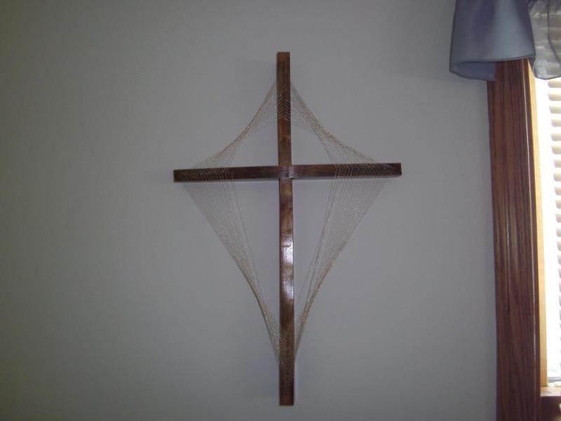 lot 79 image: Wall Hanging Cross...