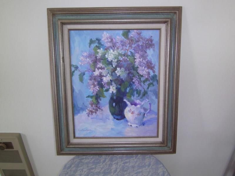 lot 83 image: Framed Hand Painted Artwork by loca...