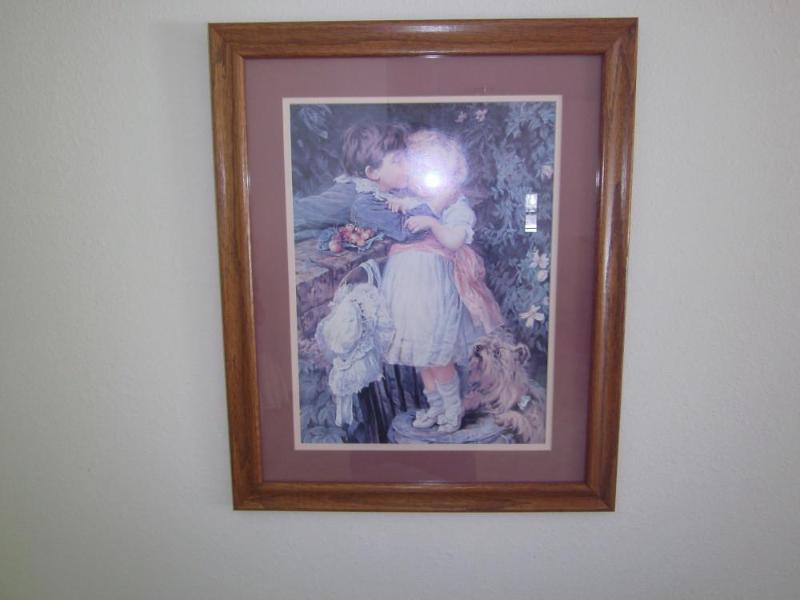lot 93 image: Framed Print 18" x 22"...