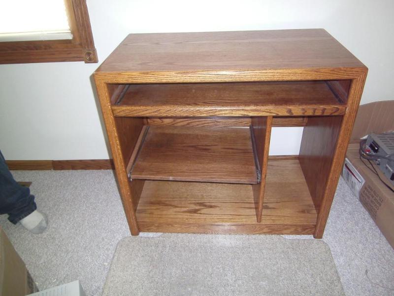 lot 99 image: Computer  TV Stand...