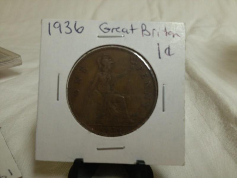 1936 Great Britian One Cent...