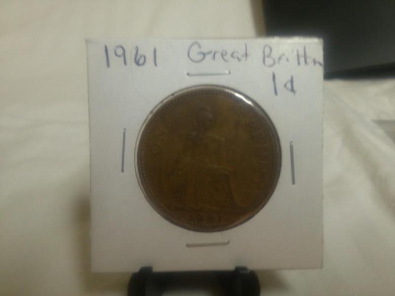 1961 Great Britian One Cent...