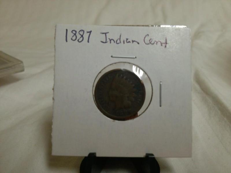1887 Indian Head Cent...