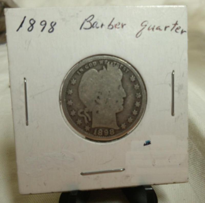 1898 Barber Quarter-Low Reserve...