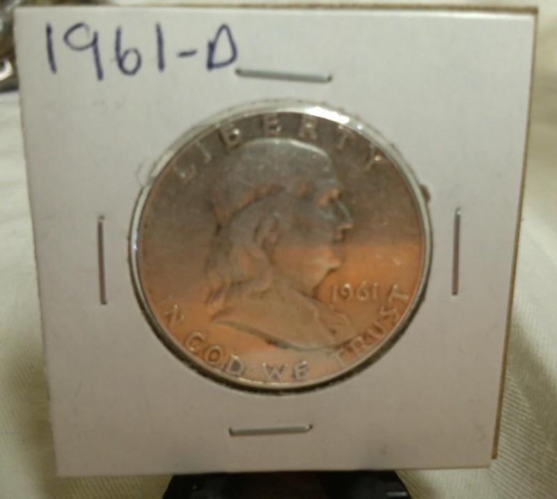 1961 D Franklin Half Dollar...