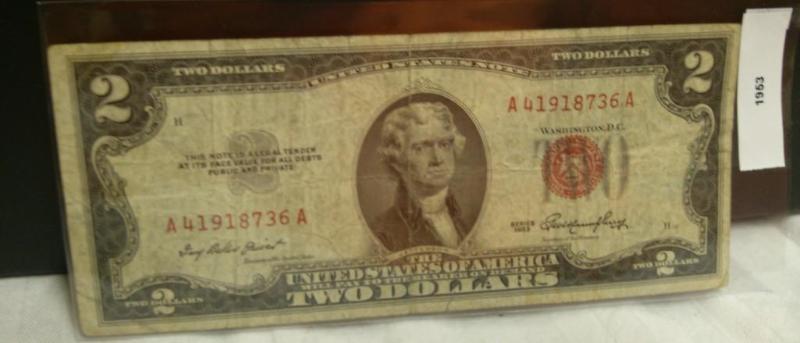 1953 Two Dollar Red Seal...