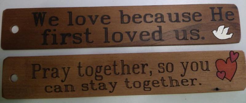 Set of 2 Barn Wood Paddles--Hand Cr...