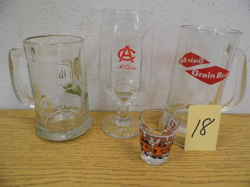 Schmidt &amp Grain Belt Glasses...