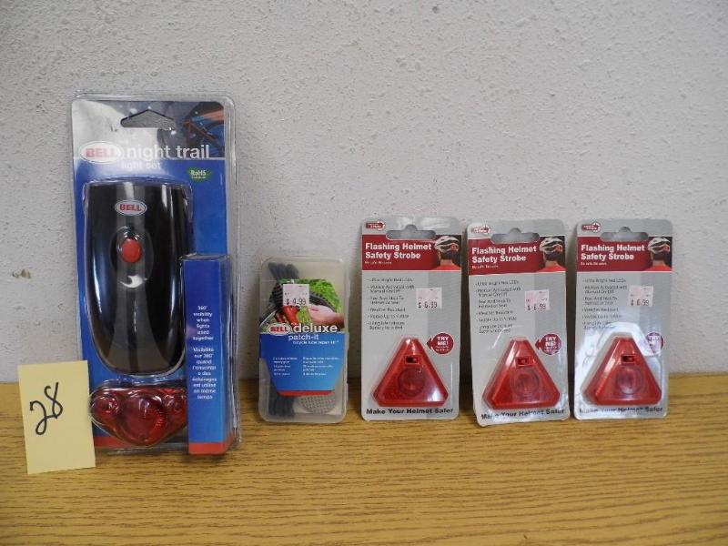 New Biking Items - 3 Flashing Helme...