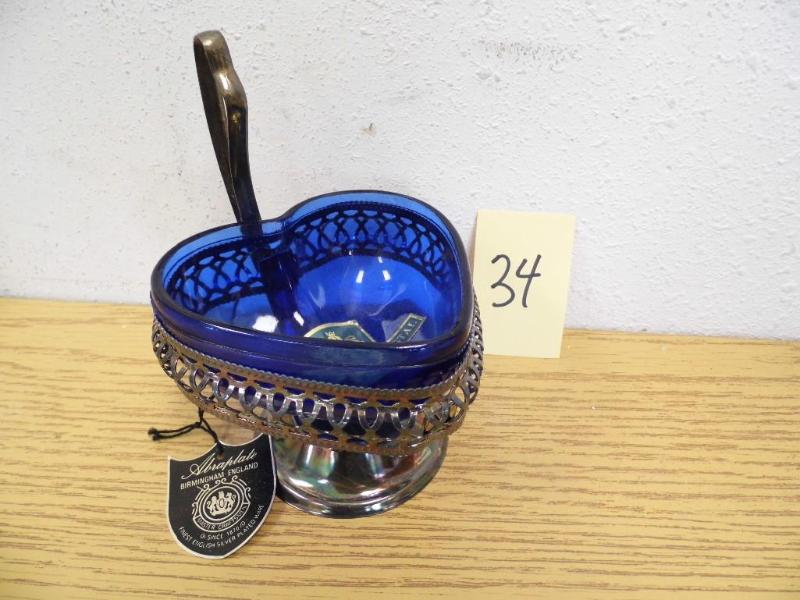 Hand Made Crystal Dish - Brama Engl...